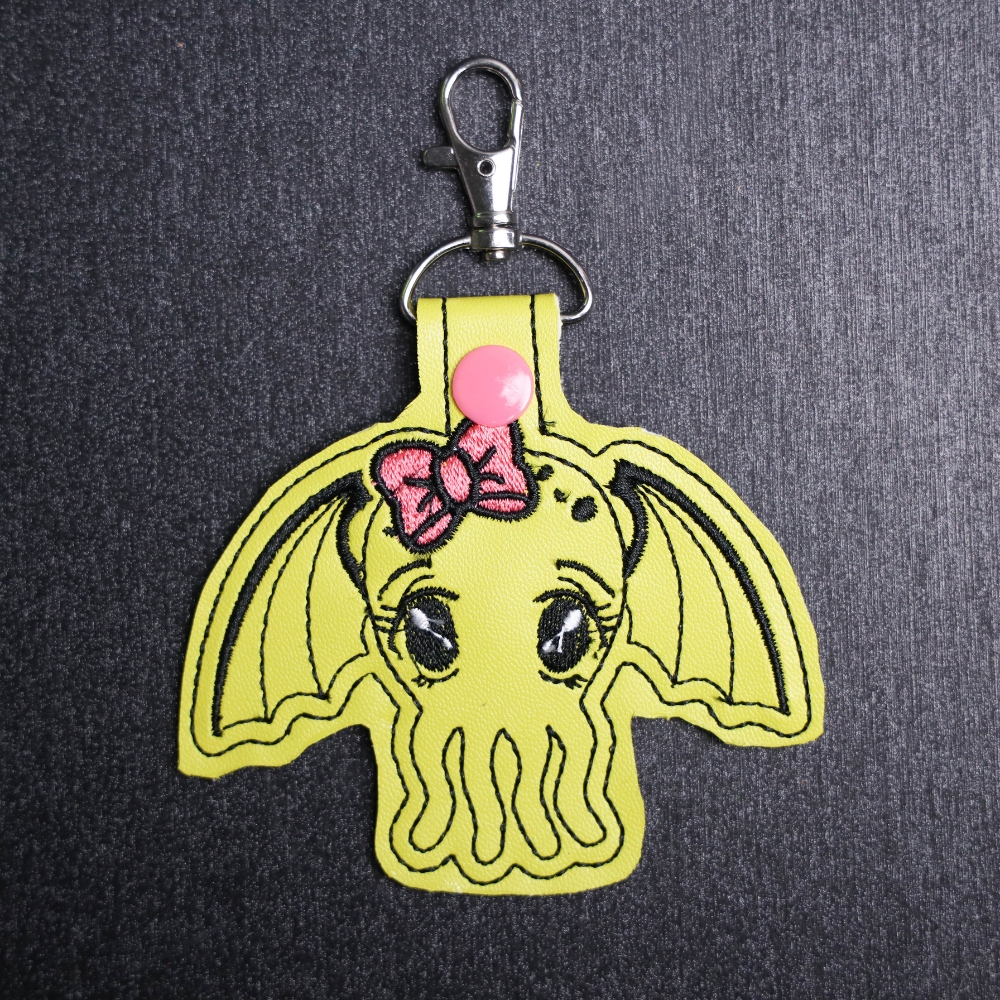 Cthulhu Snap Bag Tag