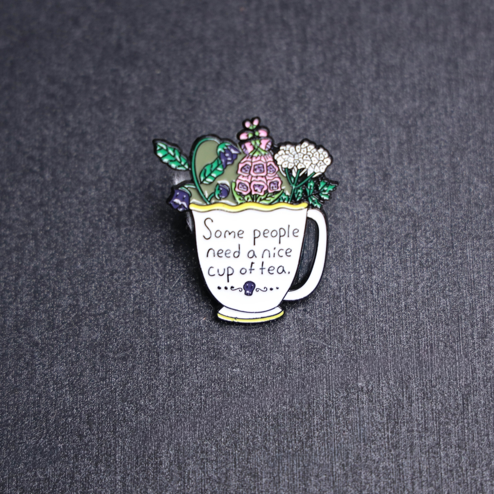 Deadly Tea Enamel Pin