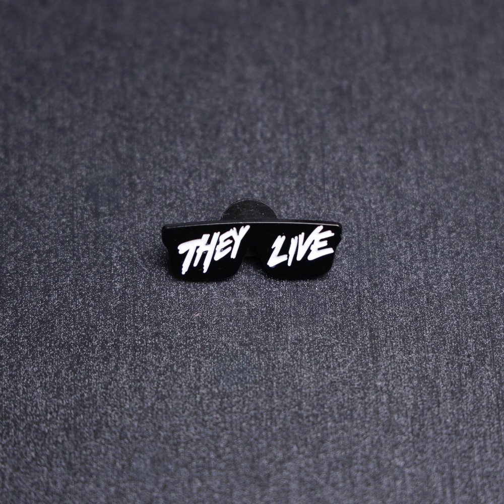 They Live Enamel Pin