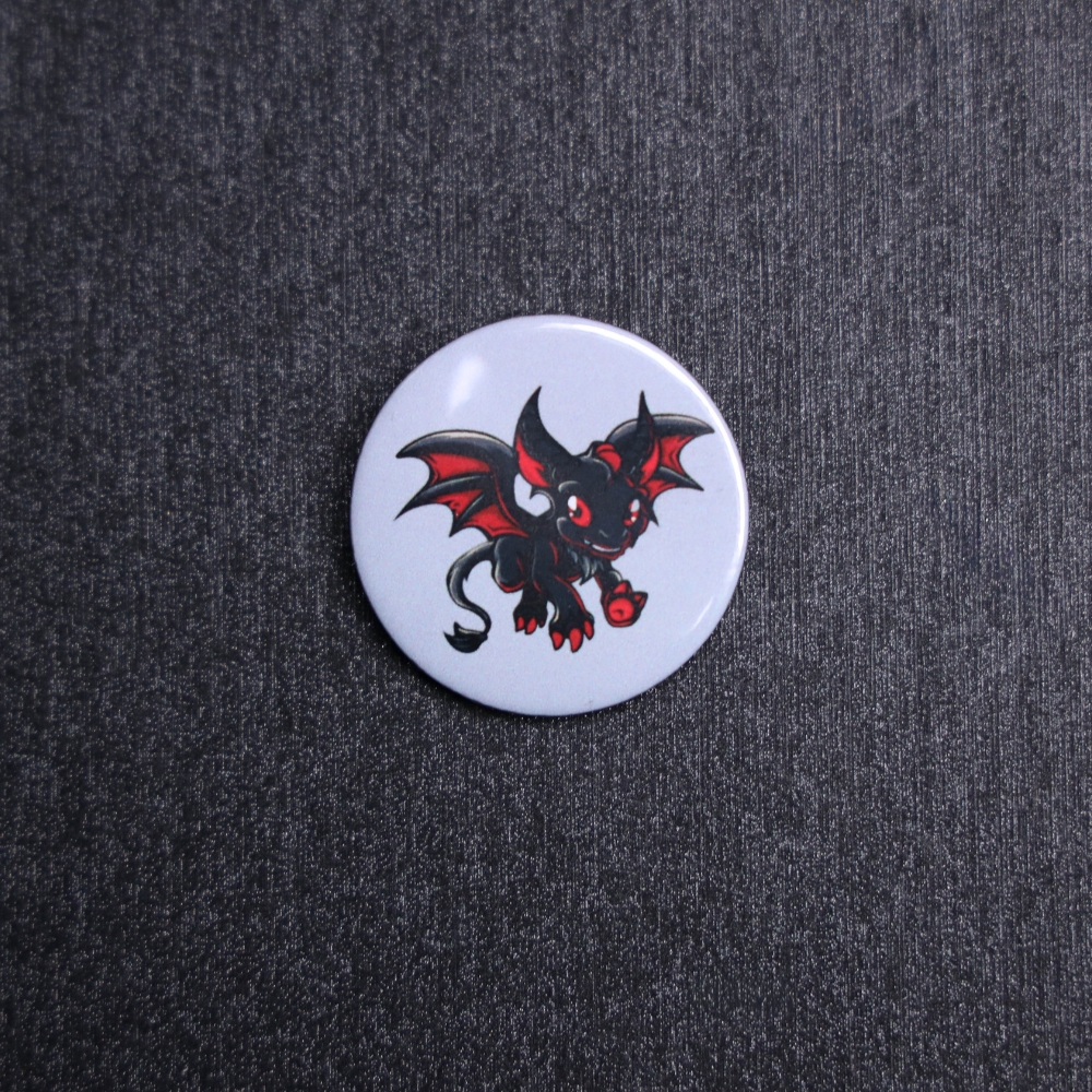Jersey Devil Button