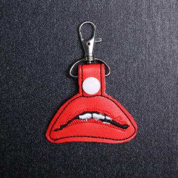 RHPS Lips Snap Bag Tag