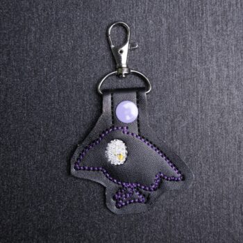 Raven Snap Bag Tag