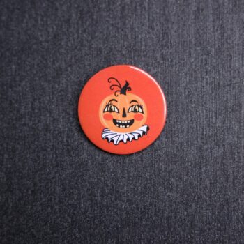 Vintage Pumpkin Button