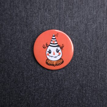 Vintage Scarecrow Button