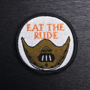 Eat The Rude Hannibal Patch Sew On