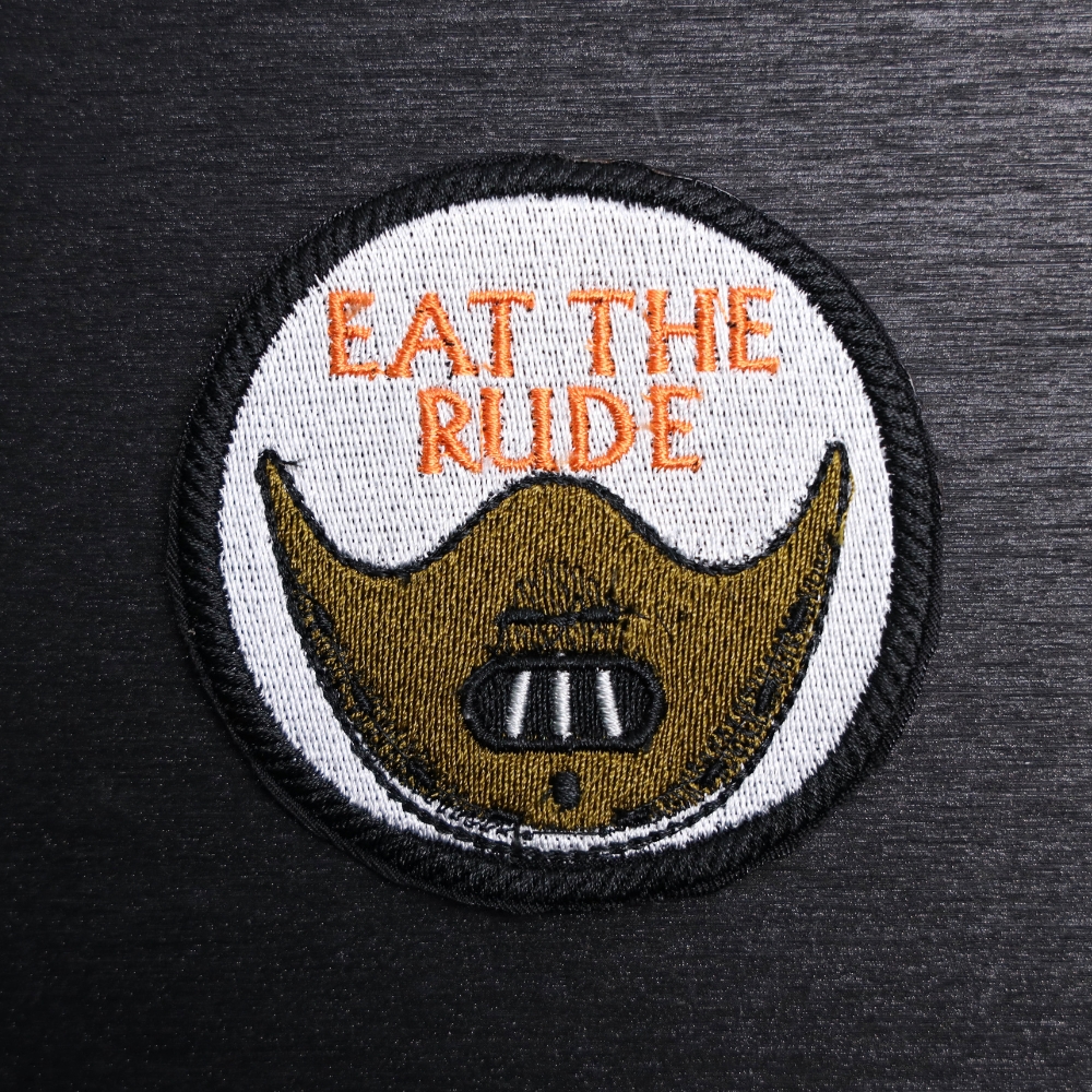 Eat The Rude Hannibal Patch Sew On